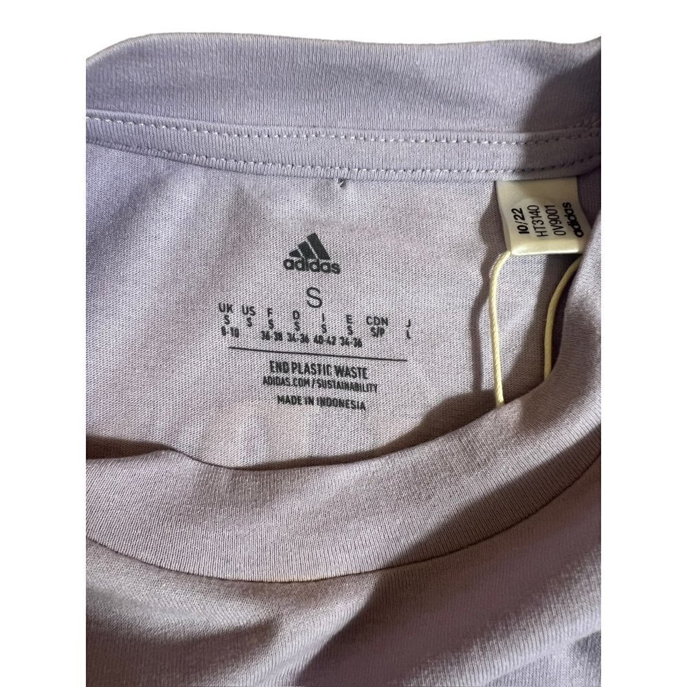 Adidas Women's Sleeveless Lavender Top - Picture 4 of 5